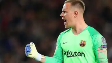 Ter Stegen: "Ganar este tipo de partidos hacen que se decidan ligas" Ter Stegen: "Ganar este tipo de partidos hacen que se decidan ligas"