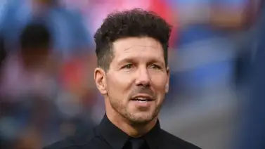Simeone: "Dembélé está muy avanzado" Simeone: "Dembélé está muy avanzado"