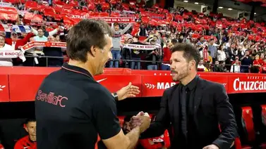 Simeone y el Atlético no quieren congelarse en el campo del Wanda Simeone y el Atlético no quieren congelarse en el campo del Wanda