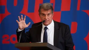 Laporta: "Calculamos unos ingresos de 650 millones de euros este curso" Laporta: "Calculamos unos ingresos de 650 millones de euros este curso"