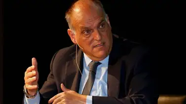 Tebas: "Lo que más me ha molestado es la versión del viaje del Real Madrid" Tebas: "Lo que más me ha molestado es la versión del viaje del Real Madrid"