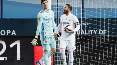 Courtois denuncia un fuera en un gol del Athletic Courtois denuncia un fuera en un gol del Athletic