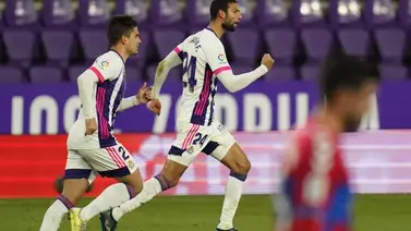 El Real Valladolid araña un punto en el minuto 89 El Real Valladolid araña un punto en el minuto 89