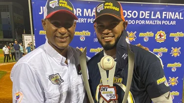 Luis Sardiñas MVP de la final