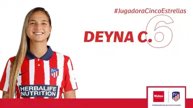 Gallo que no repite no es gallo: Deyna, la más destacada del Atleti en enero Gallo que no repite no es gallo: Deyna, la más destacada del Atleti en enero