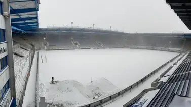 La nieve obliga a aplazar el Bielefeld-Bremen de la Bundesliga La nieve obliga a aplazar el Bielefeld-Bremen de la Bundesliga
