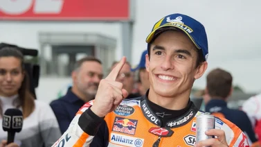 El equipo médico confirma la evolución favorable de la lesión de Marc Márquez
