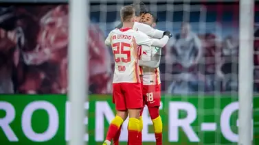 Leipzig sumó tres puntos y continua al asecho del Bayern Leipzig sumó tres puntos y continua al asecho del Bayern