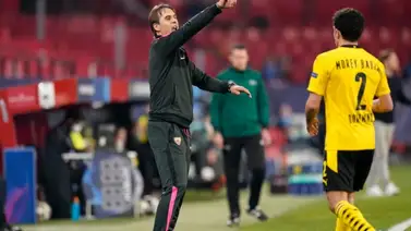 Julen Lopetegui considera que al Sevilla le queda la vuelta Julen Lopetegui considera que al Sevilla le queda la vuelta