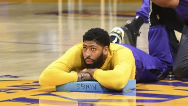 Anthony Davis se perderá 4 semanas con los Lakers por una lesión en un gemelo