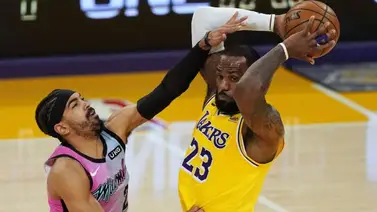 Lakers pierden revancha con Heat; Westbrook brilla con triple-doble Lakers pierden revancha con Heat; Westbrook brilla con triple-doble