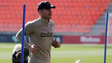 Simeone, pendiente de Carrasco, Vrsaljko y Giménez Simeone, pendiente de Carrasco, Vrsaljko y Giménez