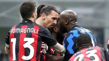 Tensión entre hinchadas de Milán e Inter en los prolegómenos del derbi Tensión entre hinchadas de Milán e Inter en los prolegómenos del derbi