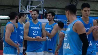 Argentina celebró con lauro su avance a la Americup Argentina celebró con lauro su avance a la Americup