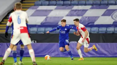 El Slavia Praga elimina al Leicester El Slavia Praga elimina al Leicester