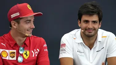 Leclerc: "Sainz quiere ganarme y yo quiero ganarle, pero colaboraremos" Leclerc: "Sainz quiere ganarme y yo quiero ganarle, pero colaboraremos"