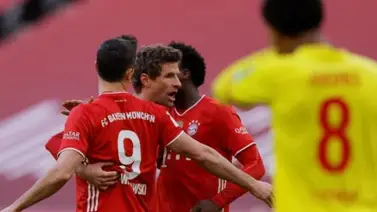 Doblete de Lewandowski en goleada del Bayern y Reinier marca para el Dortmund Doblete de Lewandowski en goleada del Bayern y Reinier marca para el Dortmund