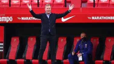 Koeman: "Con esta ambición hay posibilidades para la Liga y para la Copa" Koeman: "Con esta ambición hay posibilidades para la Liga y para la Copa"