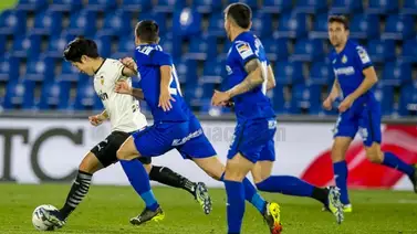 El Getafe vuelve a sonreír goleando al Valencia El Getafe vuelve a sonreír goleando al Valencia