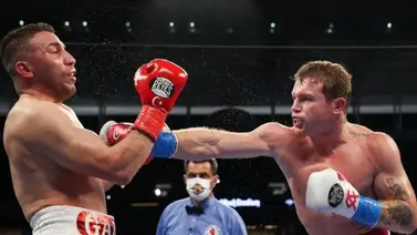 "Canelo" Álvarez asegura que dio el primer paso hacia su meta de ganar todo "Canelo" Álvarez asegura que dio el primer paso hacia su meta de ganar todo