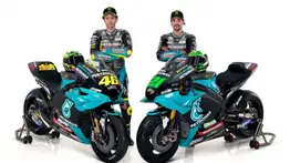 Valentino Rossi ya luce sus nuevos colores