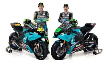 Valentino Rossi ya luce sus nuevos colores Valentino Rossi ya luce sus nuevos colores