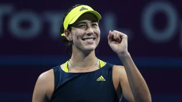 Garbiñe Muguruza  a la final tras retirada de Azarenka