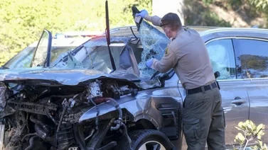Hombre encontró a Tiger Woods inconsciente tras su accidente