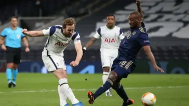 Kane pone al Tottenham con pie y medio en los cuartos de final Kane pone al Tottenham con pie y medio en los cuartos de final