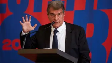 Laporta, en su investidura: "Solo Dios sabe lo que me ha costado llegar aquí" Laporta, en su investidura: "Solo Dios sabe lo que me ha costado llegar aquí"