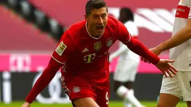 Triplete perfecto de Lewandowski en otra goleada del Bayern Triplete perfecto de Lewandowski en otra goleada del Bayern