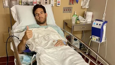Del Potro comienza la rehabilitación tras su última operación de rodilla