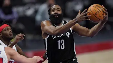 Harden consigue 44 puntos en victoria de Nets Harden consigue 44 puntos en victoria de Nets