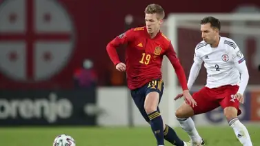 Dani Olmo: Meter un gol así es una sensación única Dani Olmo: Meter un gol así es una sensación única