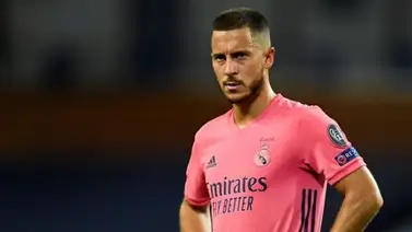 Hazard continúa su rehabilitación en Madrid tras la concentración con Bélgica Hazard continúa su rehabilitación en Madrid tras la concentración con Bélgica
