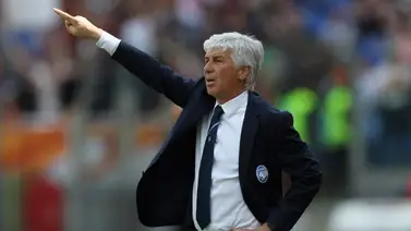 Gasperini, del Atalanta, mejor entrenador de Italia por segundo año seguido Gasperini, del Atalanta, mejor entrenador de Italia por segundo año seguido