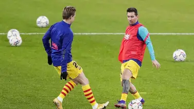 Messi y De Jong con peligro de perderse el Clásico Messi y De Jong con peligro de perderse el Clásico