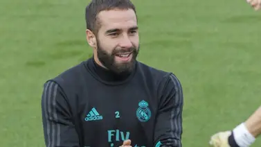 Carvajal ya toca balón y apura sus opciones para el clásico Carvajal ya toca balón y apura sus opciones para el clásico