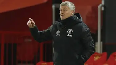 Solskjaer se muestra encantado con el resultado final Solskjaer se muestra encantado con el resultado final