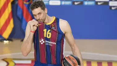 Pau Gasol se estrena con el Barça y como titular ante el Bayern Pau Gasol se estrena con el Barça y como titular ante el Bayern
