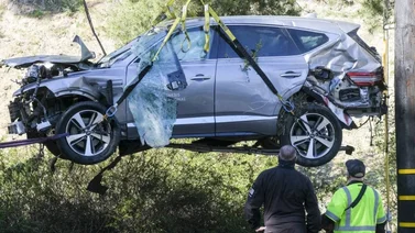 Woods creía que estaba en otro estado cuando sufrió accidente, según informe