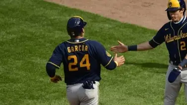 El venezolano García jonronea y remolca cinco para los Cerveceros El venezolano García jonronea y remolca cinco para los Cerveceros