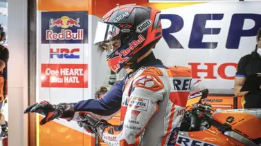 Marc Márquez sorprende con la tercera plaza en libres