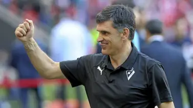 Mendilibar alaba a los aficionados ingleses por "hacer caer" la Superliga Mendilibar alaba a los aficionados ingleses por "hacer caer" la Superliga