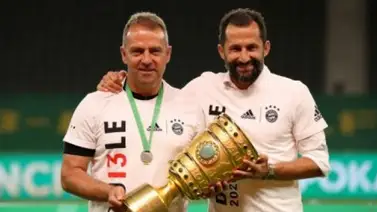 Flick condena insultos a Salihamidzic y sale en su defensa Flick condena insultos a Salihamidzic y sale en su defensa