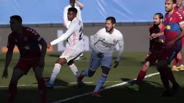 Hazard reapareció nuevamente en el Real Madrid Hazard reapareció nuevamente en el Real Madrid