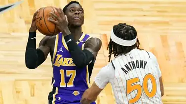 Schroder y Davis salvan a Lakers en la recta final del partido Schroder y Davis salvan a Lakers en la recta final del partido