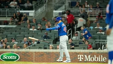 Contreras la sacó del parque, pero insuficiente para que Cachorros no perdiera (+VIDEO)