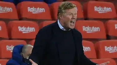 Dos partidos de suspensión a Koeman Dos partidos de suspensión a Koeman