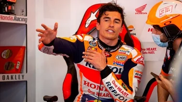 Marc Márquez reconoce que fue "con cuidado" en la curva de su accidente